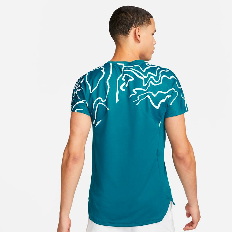 Nike Court Dri-Fit Slam Melbourne Top (M) (Green Abyss)