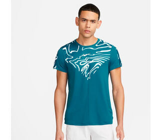 Nike Court Dri-Fit Slam Melbourne Top (M) (Green Abyss)