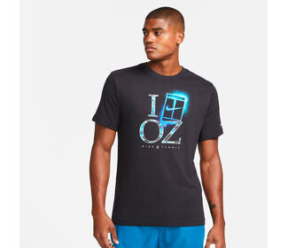 Nike Court Dri-Fit Oz Tee (M) (Black)