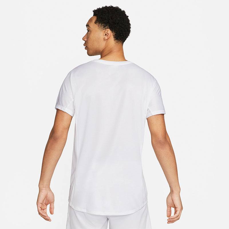 Nike Rafa Challenger Short Sleeve Top (M) (White)