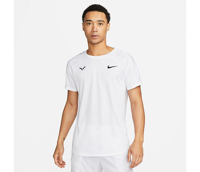 Nike Rafa Challenger Short Sleeve Top (M) (White)