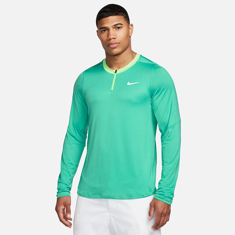 Nike Breathe Advantage Half-Zip Top (M) (Washed Teal)