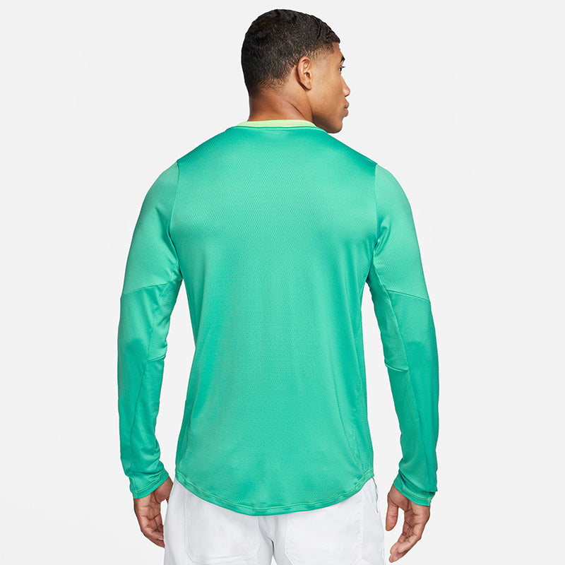 Nike Breathe Advantage Half-Zip Top (M) (Washed Teal)