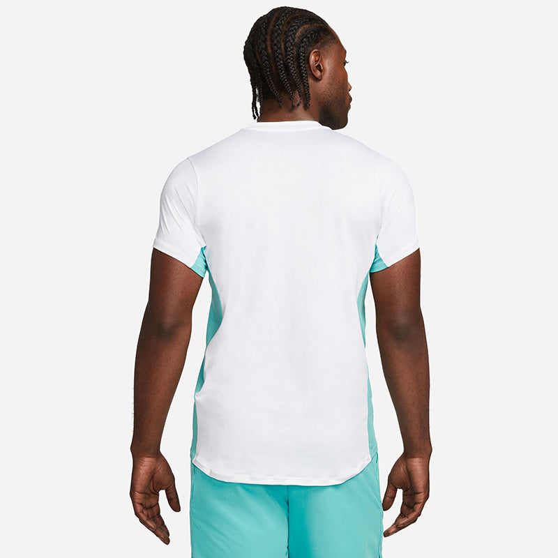 Nike Court Advantage Printed Top (M) (White) Nike