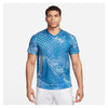 Nike Court Victory Novelty Top (M) (Industrial Blue) Nike