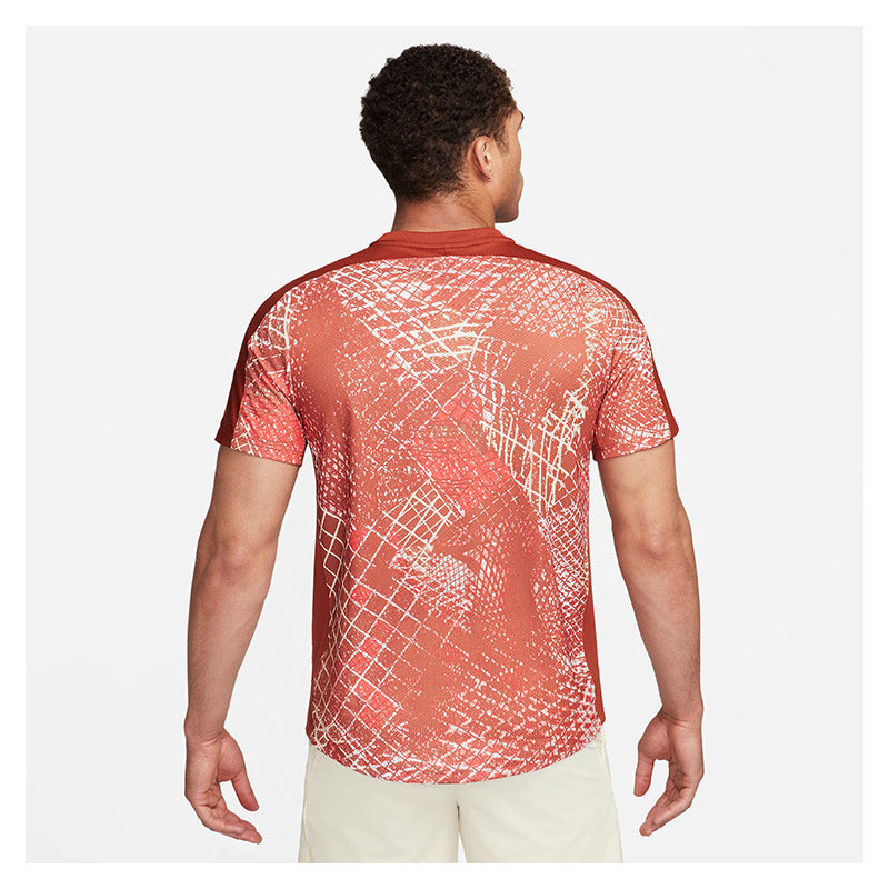Nike Court Victory Novelty Top (M) (Rugged Orange) Nike