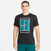 Nike Court Dri-Fit Tee (M) (Black)