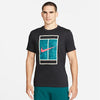 Nike Court Dri-Fit Tee (M) (Black)