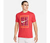 Nike Court Dri-Fit Tee (M) (Track Red)