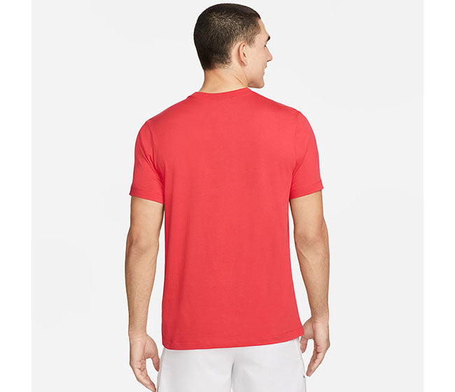 Nike Court Dri-Fit Tee (M) (Track Red)