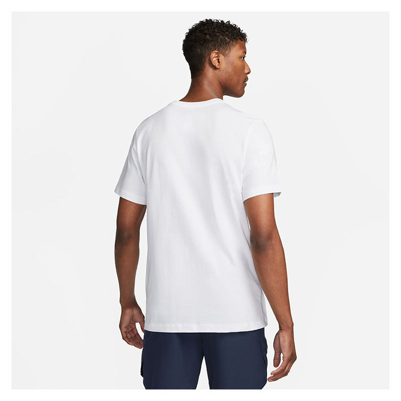 Nike Court Heritage Ny Tee (M) (White) Nike