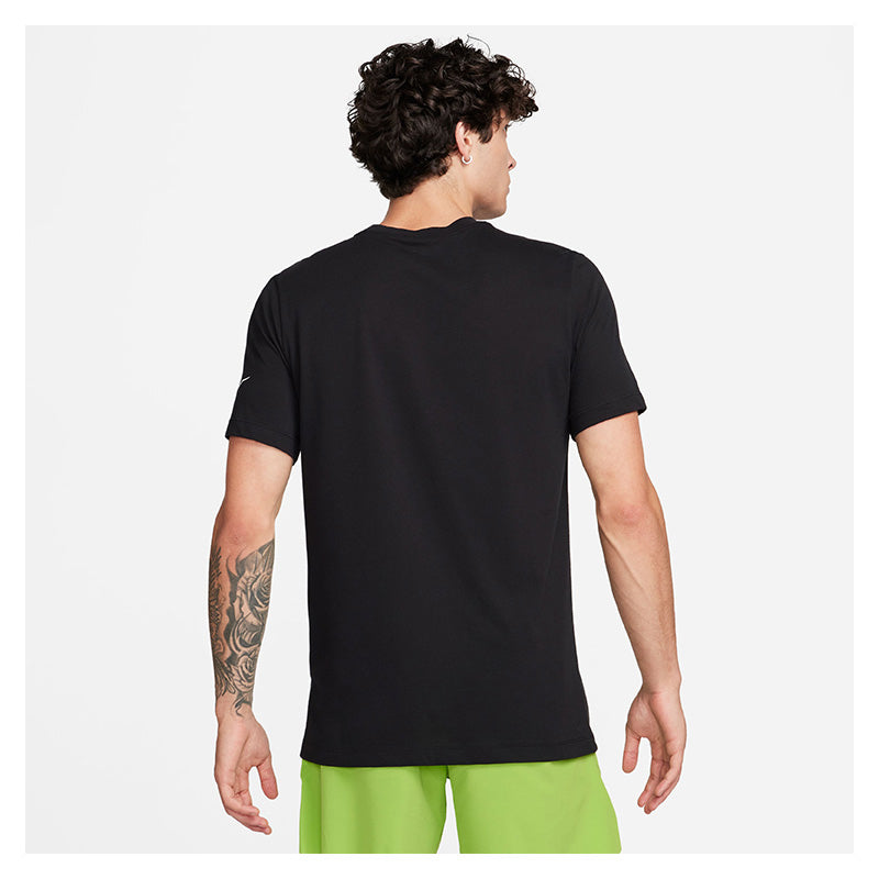Nike Court Dri-Fit Rafa Tee (M) (Black) Nike