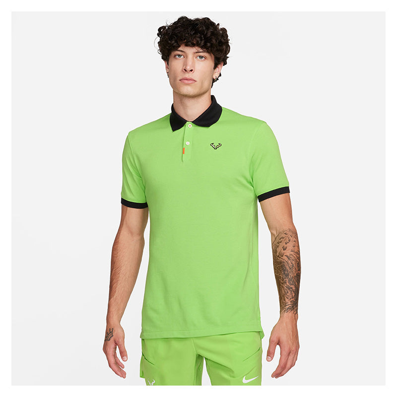 The Nike Polo Rafa Slim (M) (Action Green)