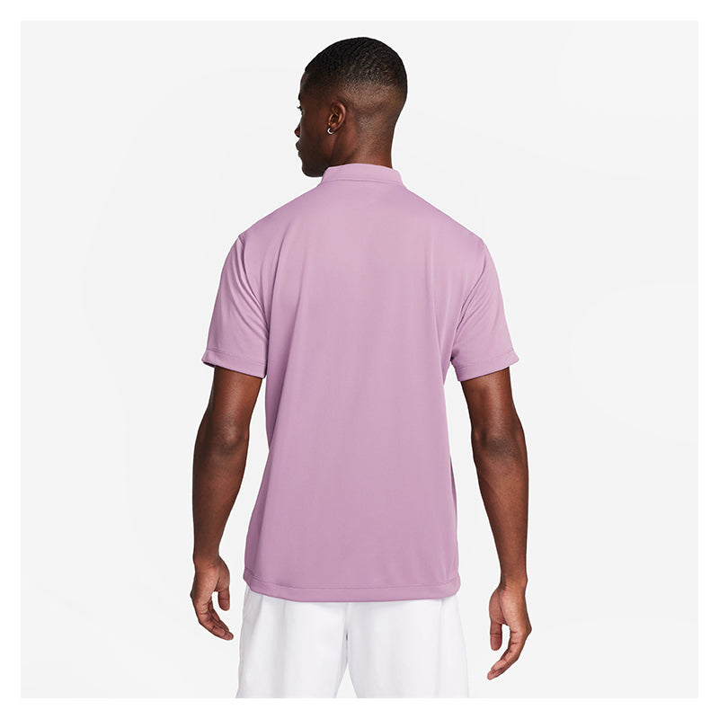 Nike Court Dri-Fit Blade Solid Polo (M) (Violet) Nike