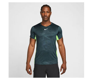 Nike Court Advantage Printed Top (M) (Deep Jungle)