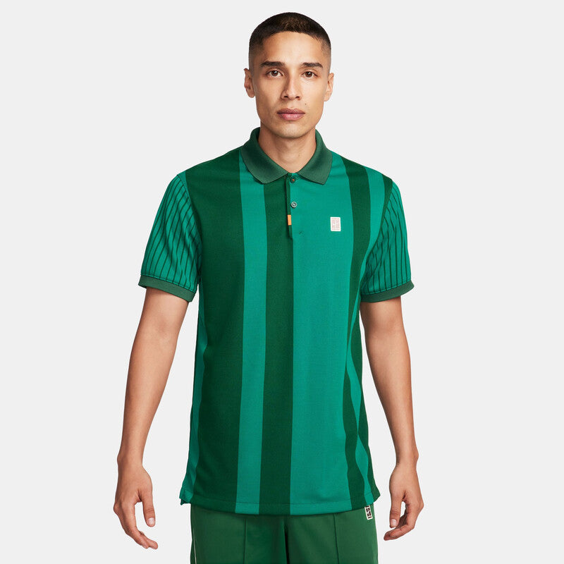 The Nike Heritage Polo Dri-Fit (M) (Malachite)