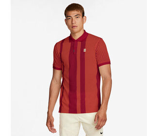 The Nike Heritage Polo Dri-Fit (M) (Team Red)
