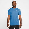 Nike Court Dri-Fit Blade Solid Polo (M) (Lt Photo Blue)