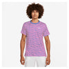 Nike Court Advantage Printed Top (M) (Playful Pink)
