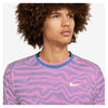 Nike Court Advantage Printed Top (M) (Playful Pink)