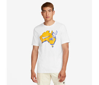 Nike Court Graphic Oz Tee (M) (White)