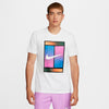 Nike Court Dri-Fit Tee (M) (White)