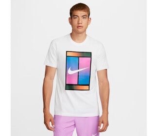 Nike Court Dri-Fit Tee (M) (White)