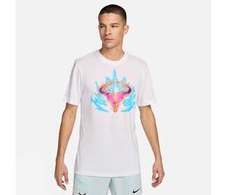 Nike Court Dri-Fit Rafa Tee (M) (White)