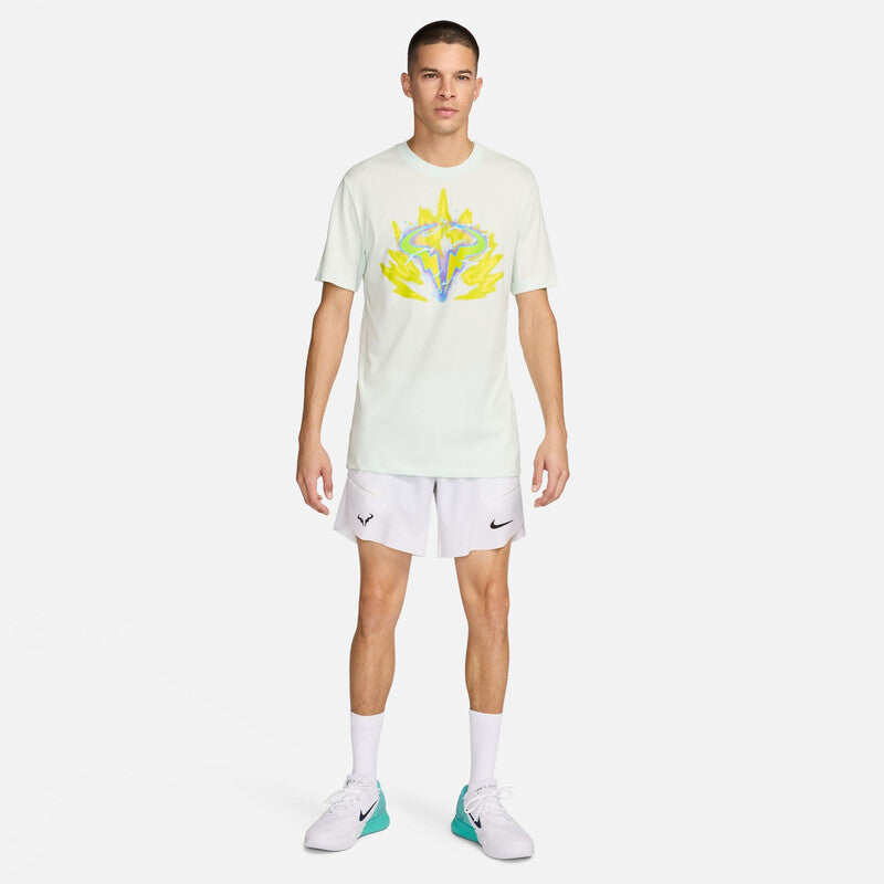 Nike Court Dri-Fit Rafa Tee (M) (Barely Green)