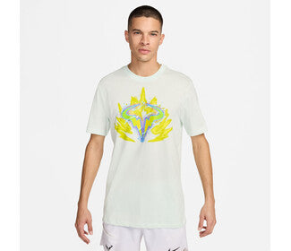 Nike Court Dri-Fit Rafa Tee (M) (Barely Green)