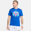 Nike Court Dri-Fit Rafa Tee (M) (Royal)