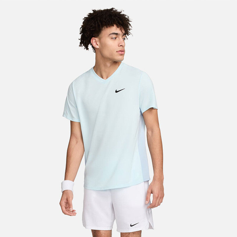 Nike Court Dri-Fit Victory Top (M) (Glacier Blue) Nike