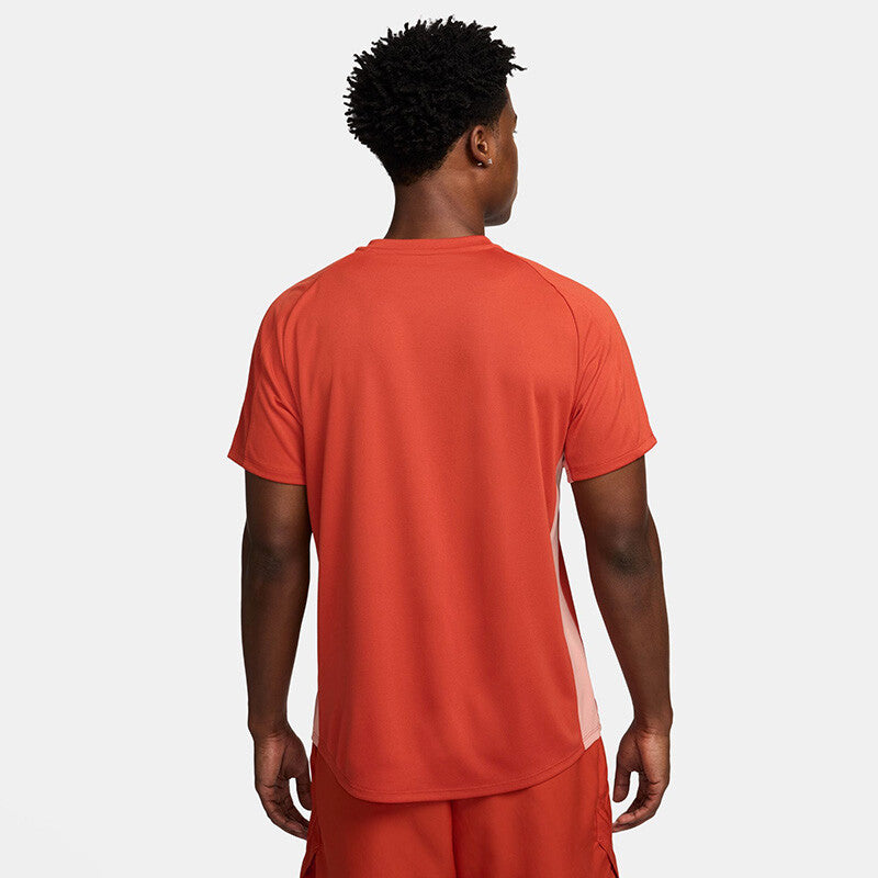 Nike Court Dri-Fit Victory Top (M) (Rust Factor)