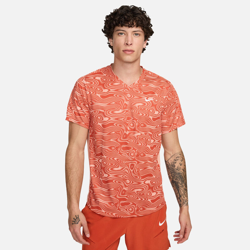 Nike Court Victory Novelty Top (M) (Rust Factor)