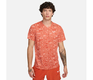 Nike Court Victory Novelty Top (M) (Rust Factor)