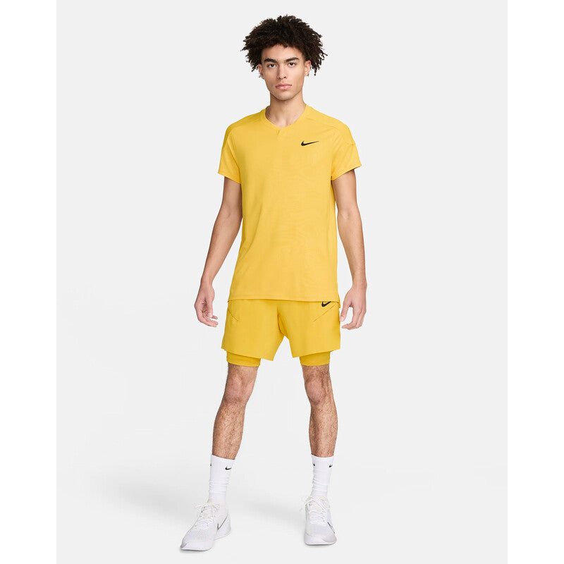 Nike Court Slam Rg Top (M) (Vivid Sulfur)