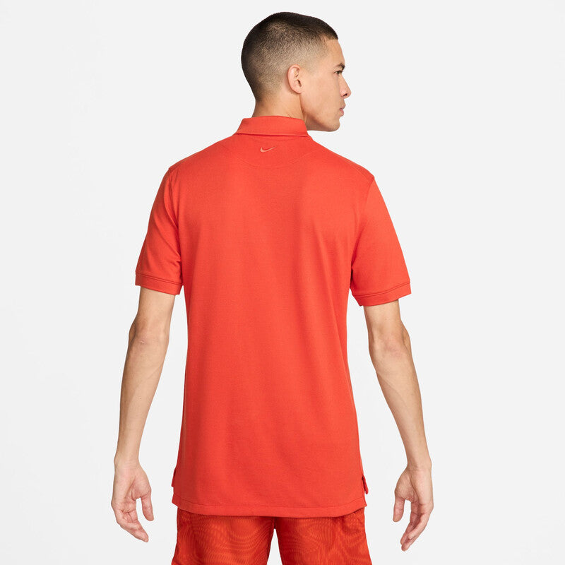 The Nike Heritage Polo Slim (M) (Rust Factor)