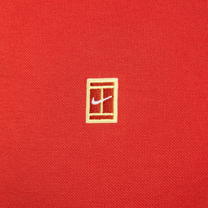 The Nike Heritage Polo Slim (M) (Rust Factor)
