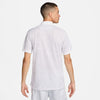The Nike Heritage Printed Polo (M) (White)