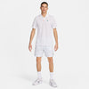 The Nike Heritage Printed Polo (M) (White)
