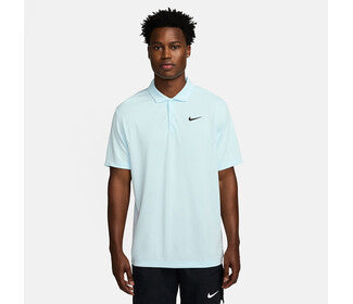 Nike Court Dri-Fit Solid Polo (M) (Glacier Blue)