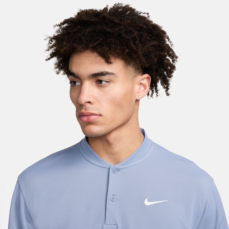 Nike Court Dri-Fit Blade Solid Polo (M) (Ashen Slate)