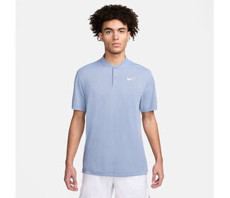Nike Court Dri-Fit Blade Solid Polo (M) (Ashen Slate)