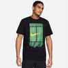 Nike Court Graphic Tee (M) (Black)