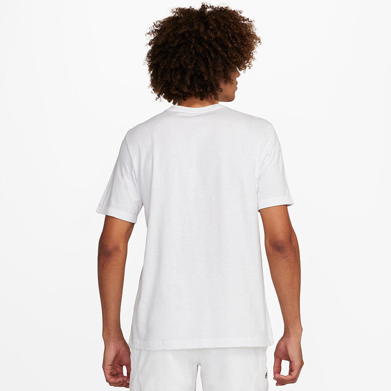 Nike Court Graphic Tee (M) (White)