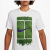 Nike Court Graphic Tee (M) (White)