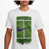 Nike Court Graphic Tee (M) (White)