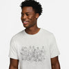 Nike Court Dri-Fit Graphic Tee (M) (Grey)