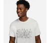 Nike Court Dri-Fit Graphic Tee (M) (Grey)