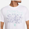 Nike Court Dri-Fit Graphic Tee (M) (White)